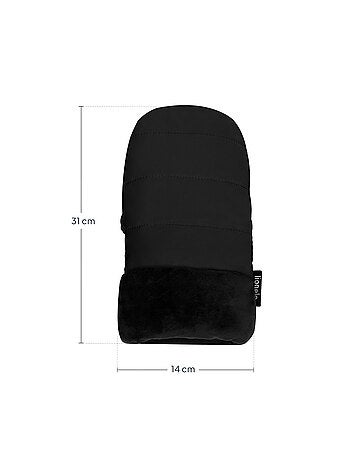 Handwarmer voor wandelwagen LIONELO Handmuff - Handschoen wandelwagen - Universeel - Waterdicht
