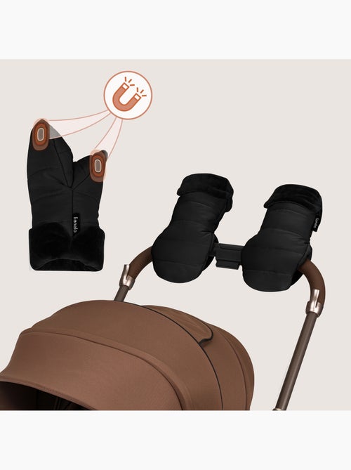 Handwarmer voor wandelwagen LIONELO Handmuff - Handschoen wandelwagen - Universeel - Waterdicht - Kiabi