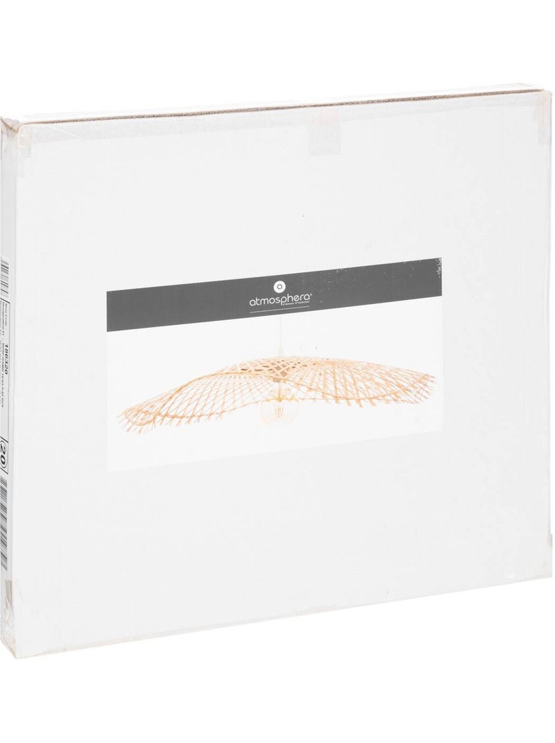 Hanglamp in strohoedstijl Beige - Kiabi