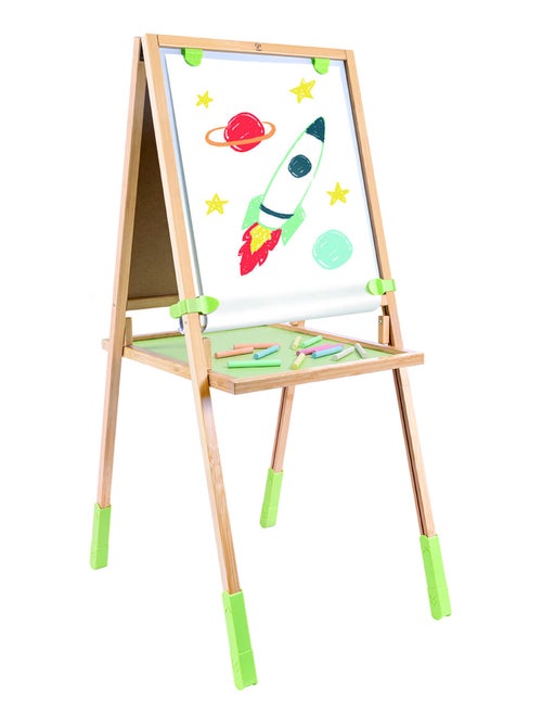 Hape - 2 in 1 bamboeplank - Kiabi Hape - 2 in 1 bamboeplank - Kiabi