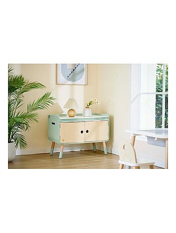 Hape - 2-in-1 kinderladekast/keuken play furniture
