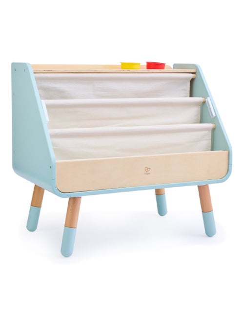 Hape - bibliothèque/tableau à dessin 2 en 1 en bois play furniture - Kiabi Hape - bibliothèque/tableau à dessin 2 en 1 en bois play furniture - Kiabi