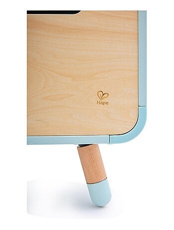 Hape - coffre à jouets/banc 2 en 1 en bois play furniture