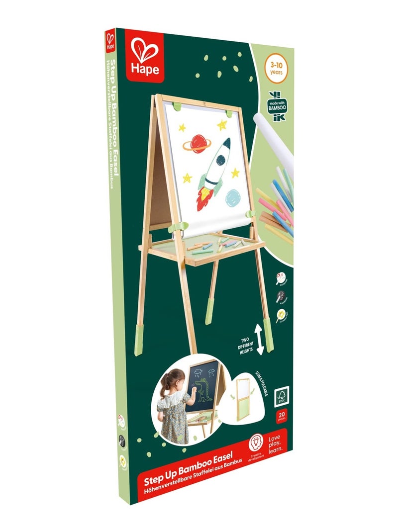 Hape - tableau 2 en 1 en bambou N/A - Kiabi