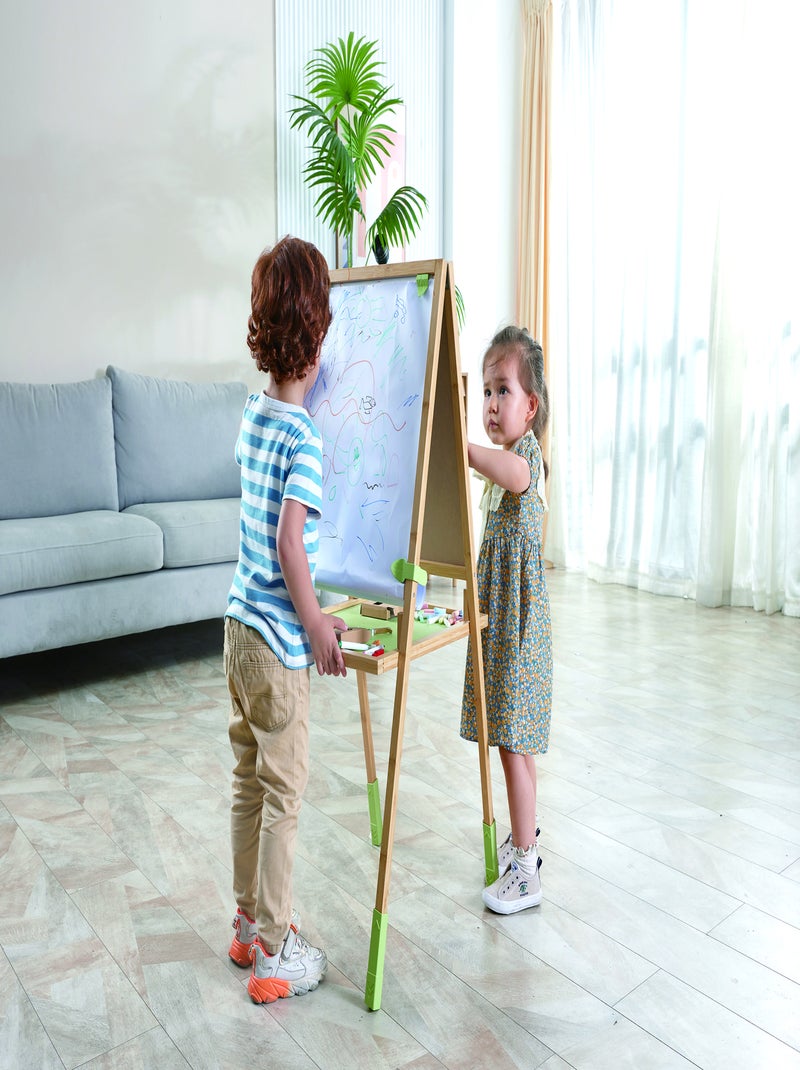 Hape - tableau 2 en 1 en bambou N/A - Kiabi