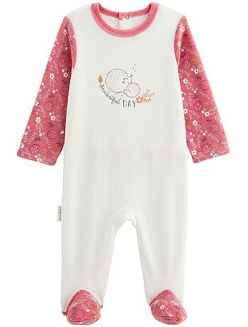 Happy Days velours babypyjama's
