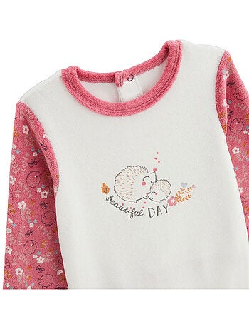 Happy Days velours babypyjama's