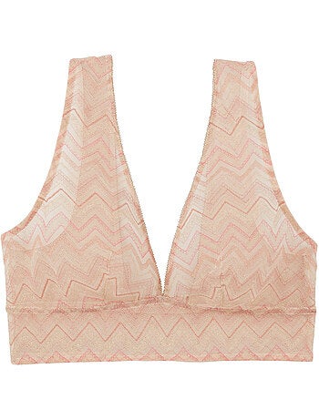Happy topje kant multikleur roze