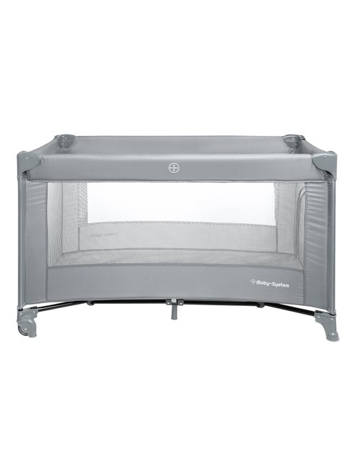 Happy traveller basic reisbedje – grijs, met matras, draagtas en transportwielen - Kiabi Happy traveller basic reisbedje – grijs, met matras, draagtas en transportwielen - Kiabi