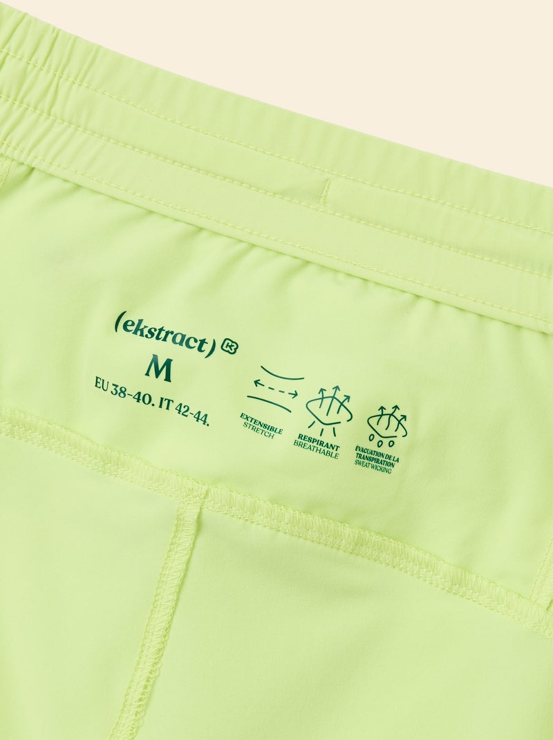 Hardloopshort - (ekstract) Geel - Kiabi