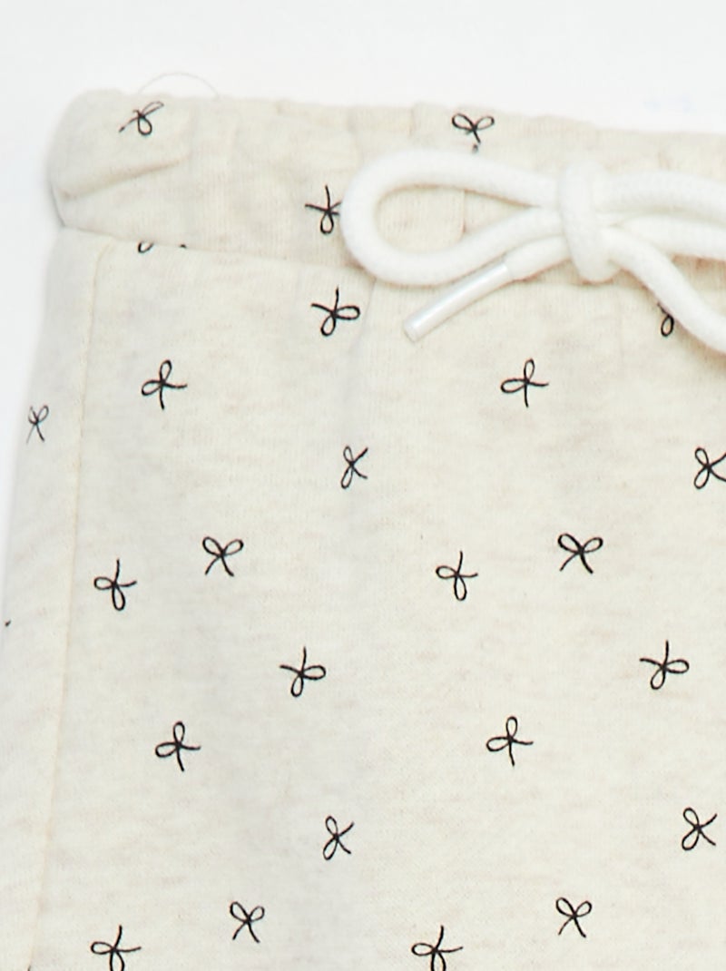 Harembroek met print Biege - Kiabi