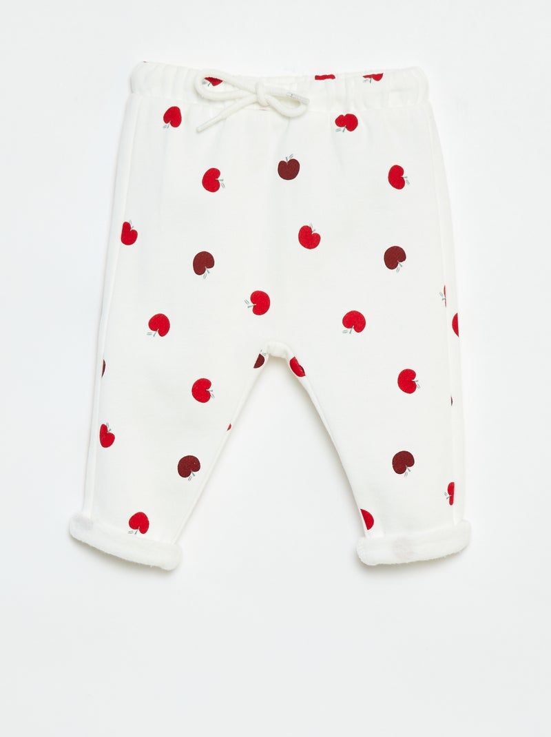 Harembroek met print Wit - Kiabi