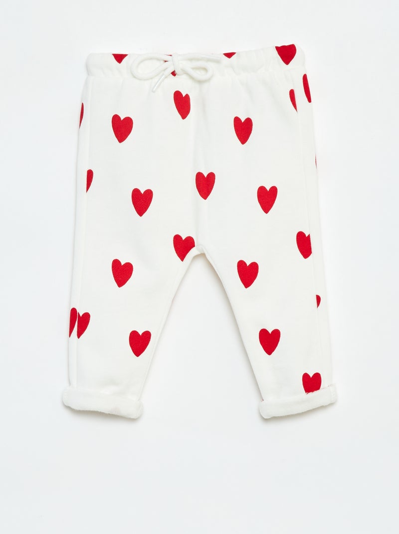 Harembroek met print Wit - Kiabi