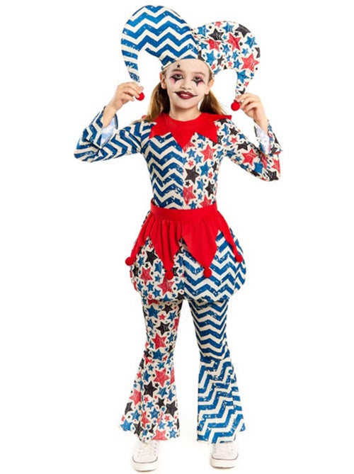 Harlekijnkostuum met sterren - Kiabi