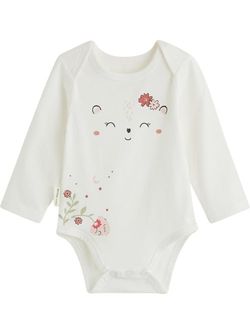 Harmony babyrompertjes met lange mouwen (set van 2) - Kiabi Harmony babyrompertjes met lange mouwen (set van 2) - Kiabi