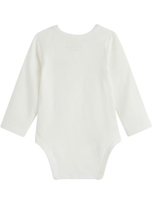 Harmony babyrompertjes met lange mouwen (set van 2) - Kiabi Harmony babyrompertjes met lange mouwen (set van 2) - Kiabi