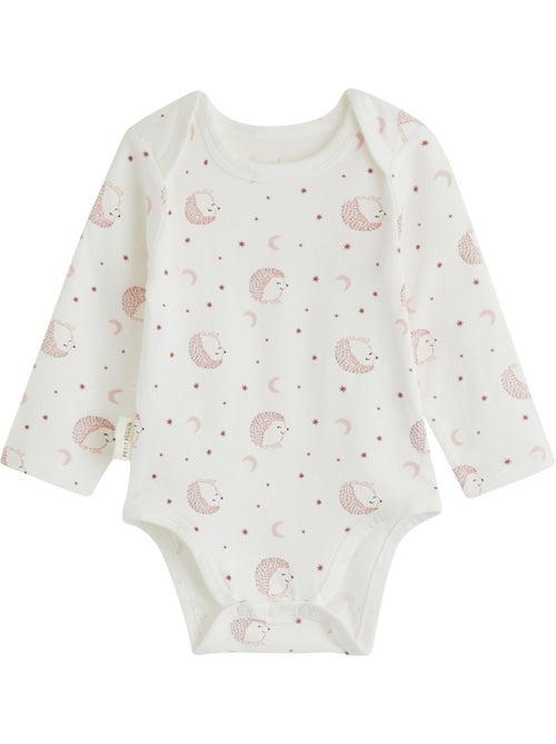 Harmony babyrompertjes met lange mouwen (set van 2) - Kiabi Harmony babyrompertjes met lange mouwen (set van 2) - Kiabi