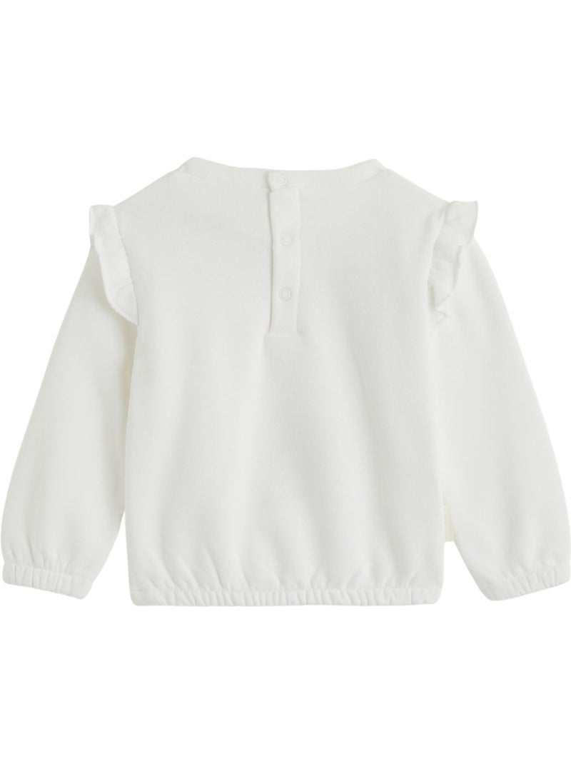 Harmony babyset: sweatshirt en fleecebroek Roze - Kiabi