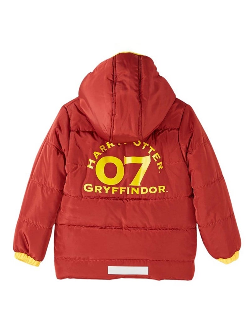 Harry Potter - Doudoune capuche enfant pour enfant ? motif Bordeaux - Kiabi