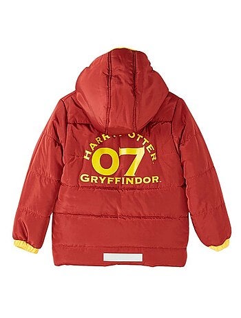 Harry Potter - Gewatteerde jas met capuchon kind met patroon