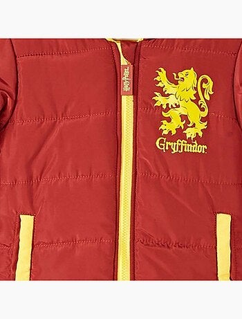 Harry Potter - Gewatteerde jas met capuchon kind met patroon