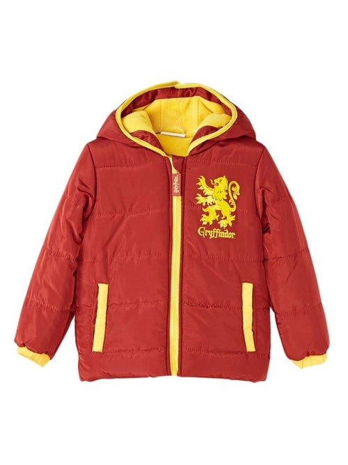 Harry Potter - Gewatteerde jas met capuchon kind met patroon - Kiabi