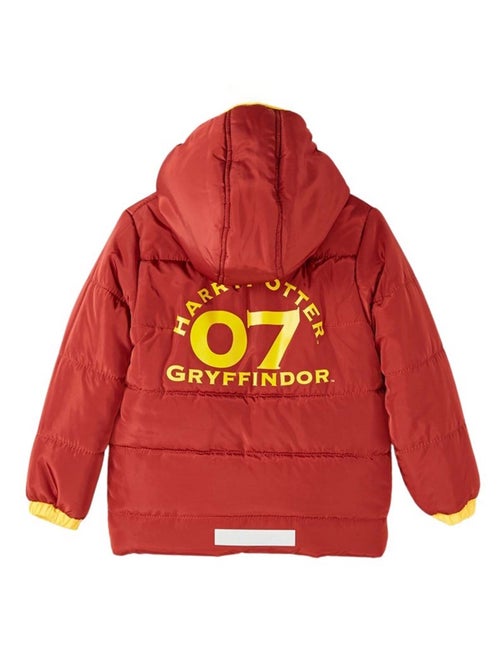 Harry Potter - Gewatteerde jas met capuchon kind met patroon - Kiabi