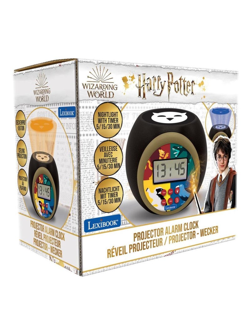 Harry potter projector wekker met timer Zwart - Kiabi