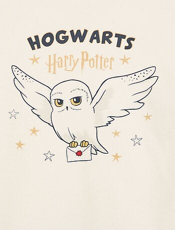Harry Potter"-pyjama 2-delig van fleece - T-shirt met lange mouwen + broek