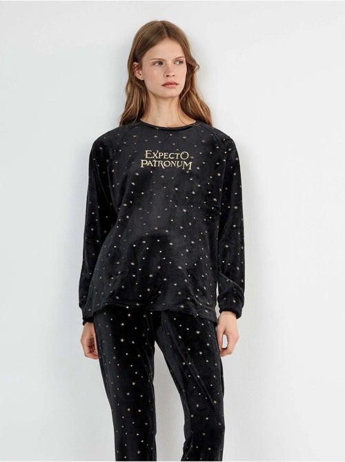 Harry potter pyjama met glitter effect print - Kiabi Harry potter pyjama met glitter effect print - Kiabi