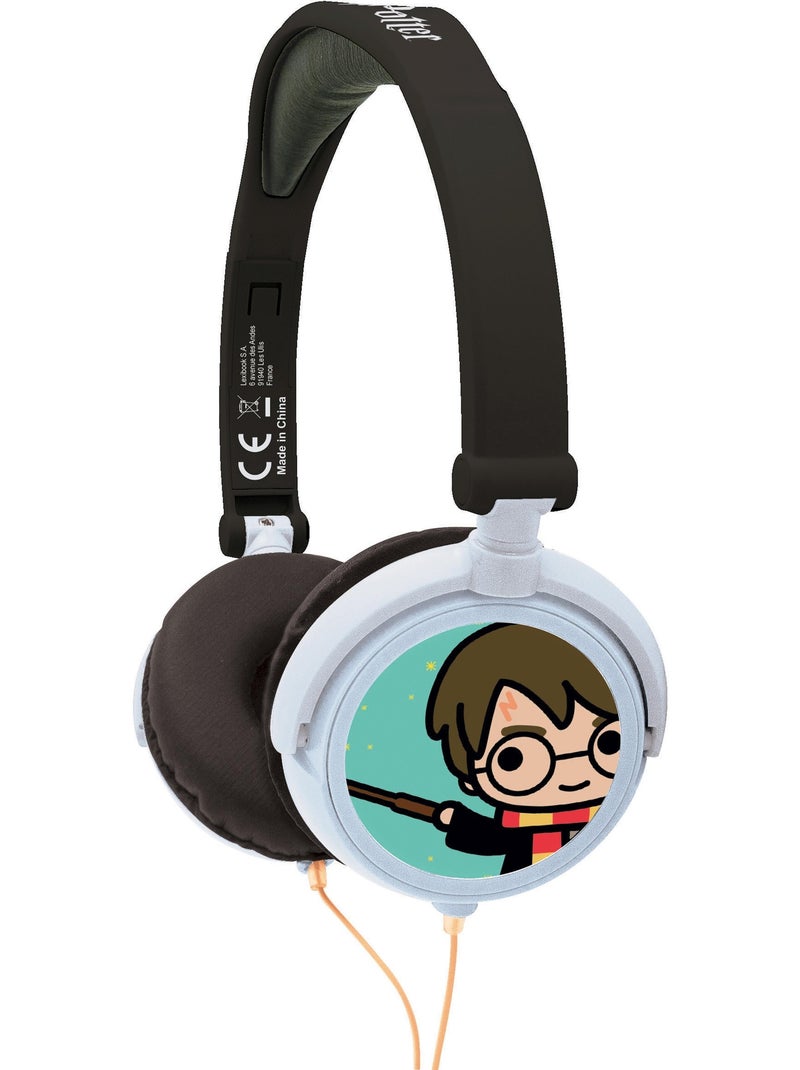 Harry potter stereo bedrade opvouwbare koptelefoon met veilige volumebeperking Wit - Kiabi