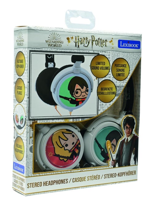 Harry potter stereo bedrade opvouwbare koptelefoon met veilige volumebeperking - Kiabi Harry potter stereo bedrade opvouwbare koptelefoon met veilige volumebeperking - Kiabi