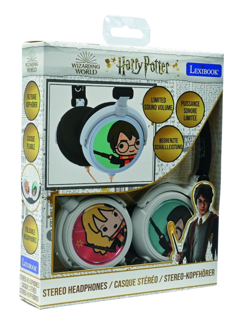 Harry potter stereo bedrade opvouwbare koptelefoon met veilige volumebeperking Wit - Kiabi