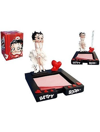 Harsfiguur notitieblok 'Betty Boop' – Witte jurk