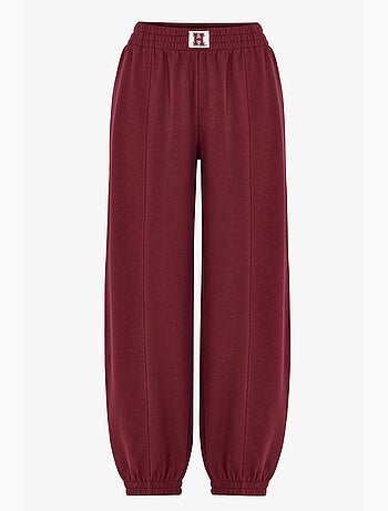 Harvard pantalon de jogging avec détails de couture et bas resserrés penti