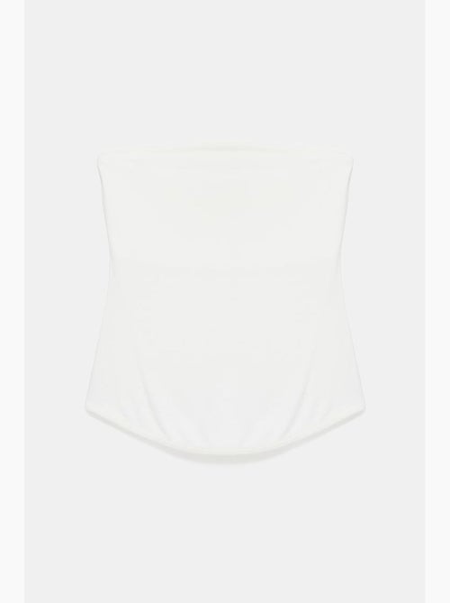 Haut bandeau court sans bretelles femme dilvin - Kiabi