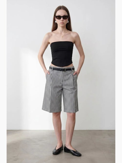 Haut bandeau court sans bretelles femme dilvin - Kiabi