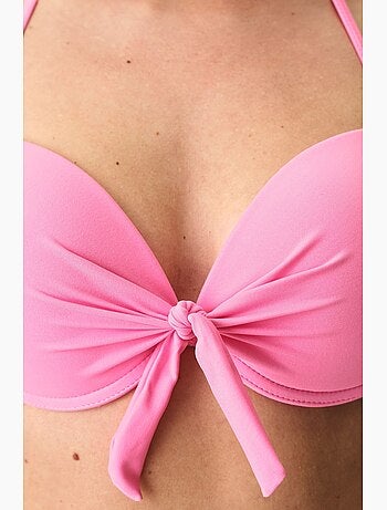 Haut de bikini à bonnets femme penti