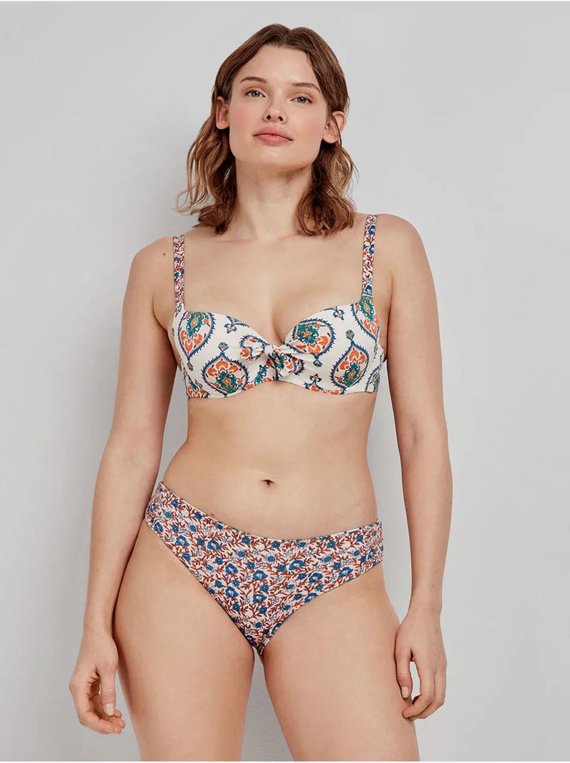 Haut de bikini à capacité, bretelle ajustable Multicolore - Kiabi