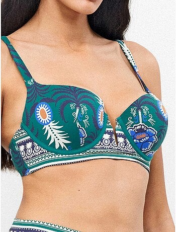 Haut de bikini à capacité, style bustier