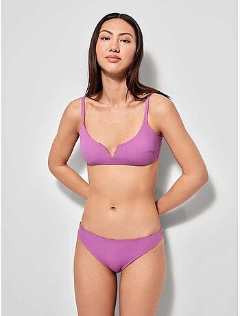 Haut de bikini avec coques amovibles