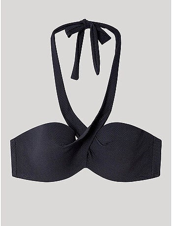 Haut de bikini bandeau à imprimé tribal