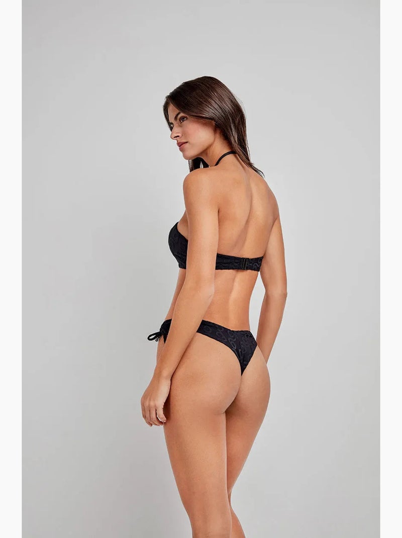 Haut de bikini bandeau amovible Noir - Kiabi