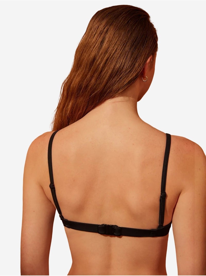 Haut de bikini basique à armatures penti Noir - Kiabi