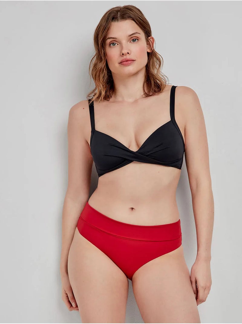 Haut de bikini bonnets b, c et d Noir - Kiabi