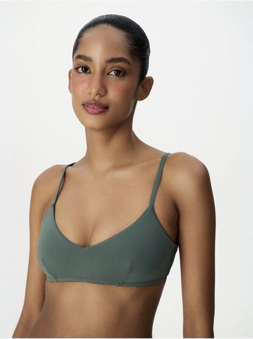 Haut de bikini col v devant penti - Kiabi