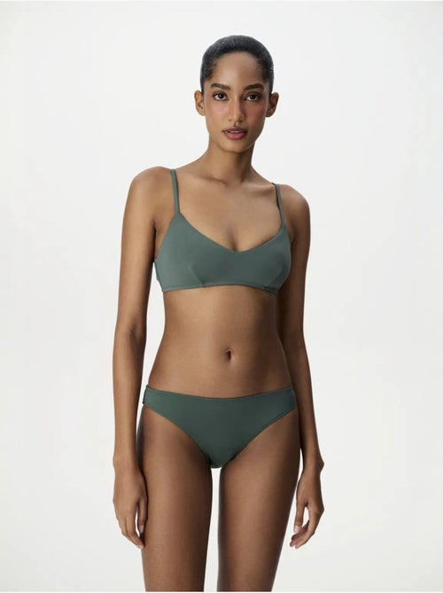 Haut de bikini col v devant penti - Kiabi