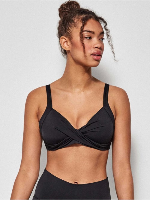 Haut de bikini de maintien bonnets c et d - Kiabi