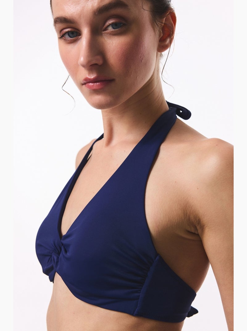 Haut de bikini femme penti Bleu marine - Kiabi