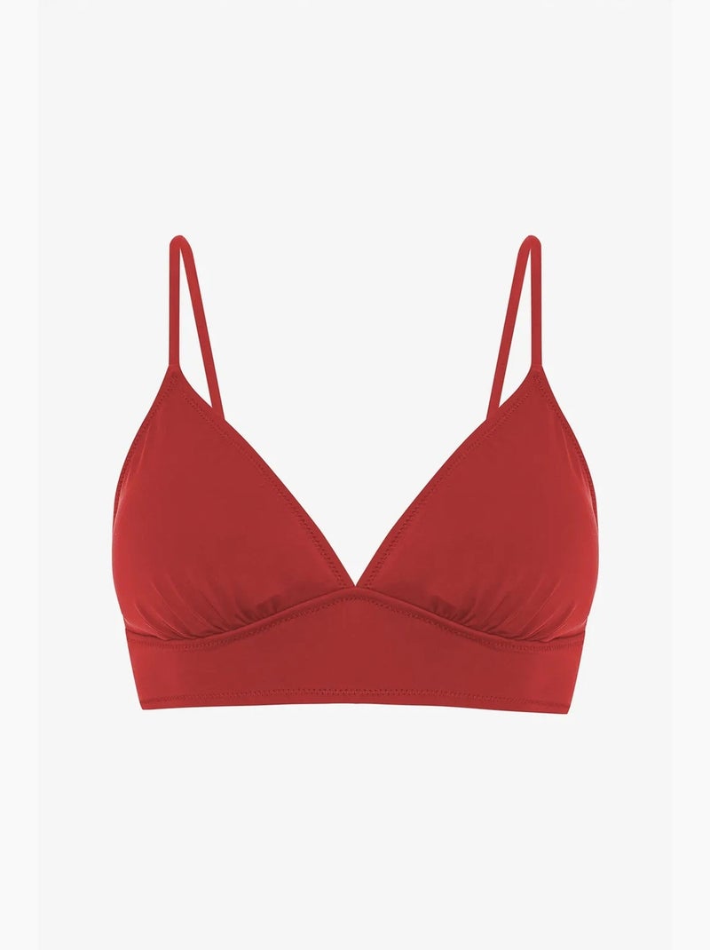 Haut de bikini femme penti Terracotta - Kiabi